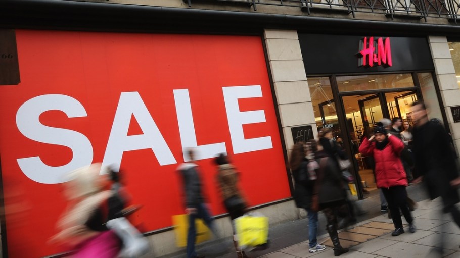 Oxford Street shopping