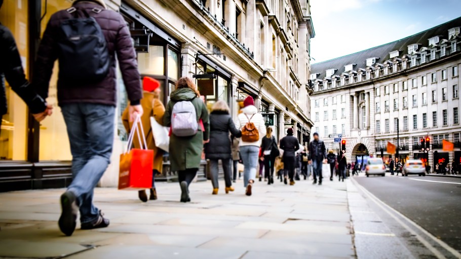 Regent Street in London.