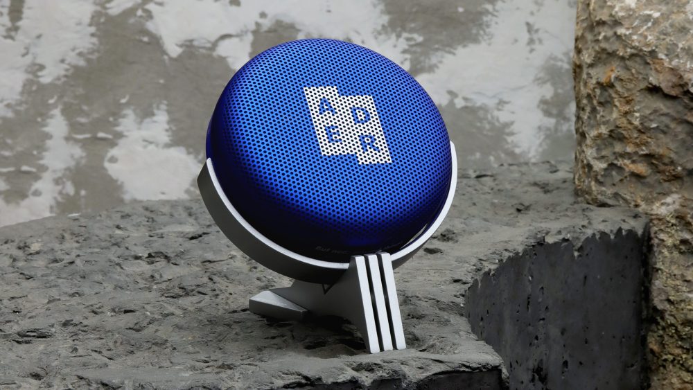 Bang & Olufsen x Ader Error Beosound A1 speaker.