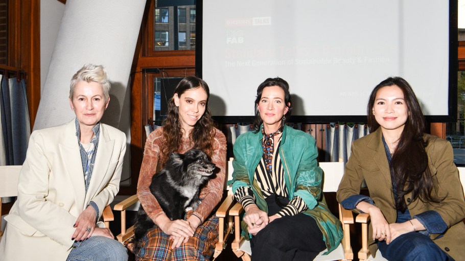 From left: Suzanne Lee, Hillary Taymour, Alison Cutlan and Uyen Tran.