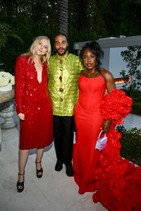 Laura Brown, Charles Harbison and Wilglory Tanjong