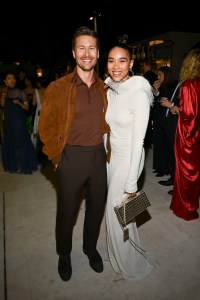Glen Powell and Alexandra Shipp