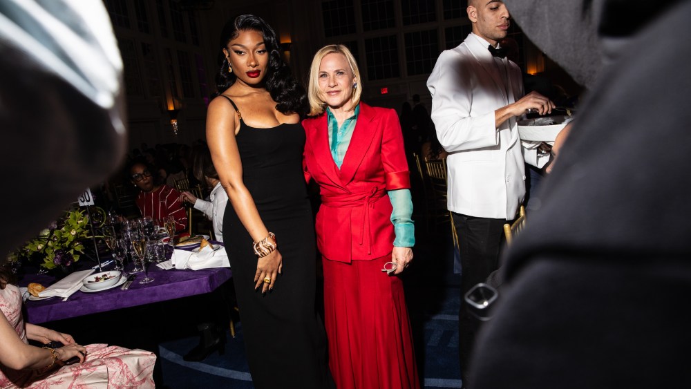 Megan Thee Stallion and Patricia Arquette