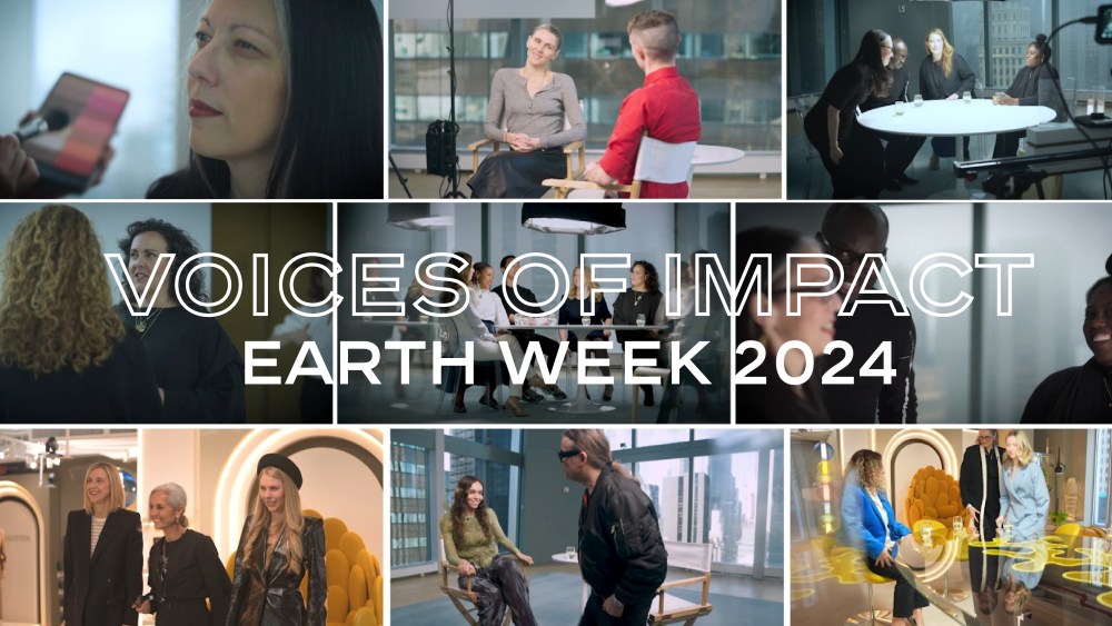 LVMH and CFDA have partnered on a video series during Earth Week.