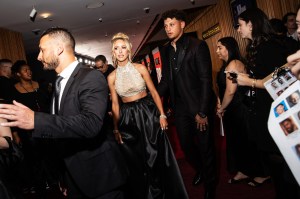 Brittany Mahomes and Patrick Mahomes
