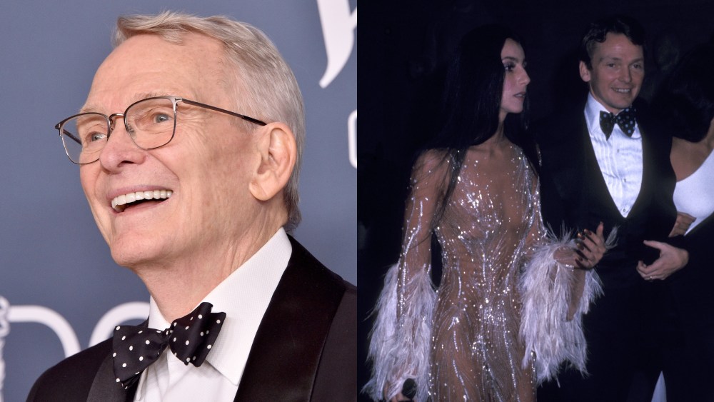 Bob Mackie attends the 22nd CDGA in 2020, Bob Mackie with Cher at the 1974 Met Gala