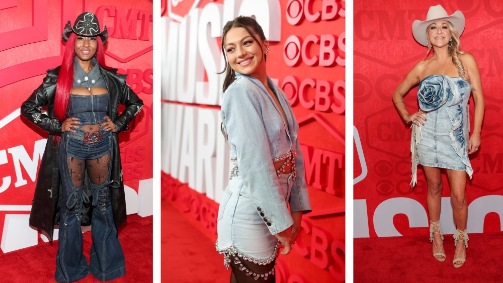 Country music stars wore tried-and-true denim to the Austin, Texas event.