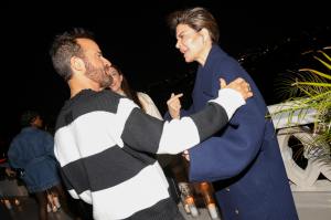Justin Theroux, Nicole Brydon Bloom and Lisa Rinna