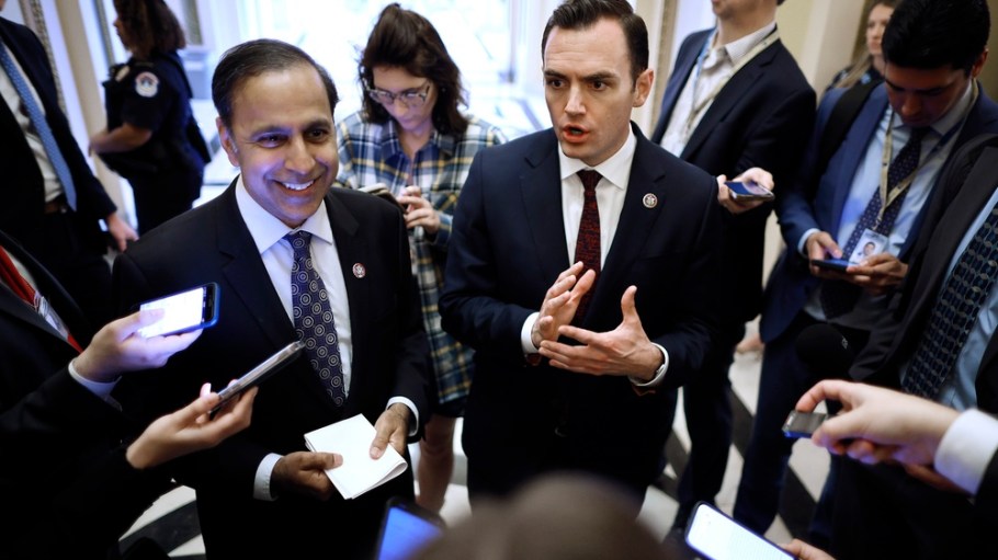 Raja Krishnamoorth and Mike Gallagher