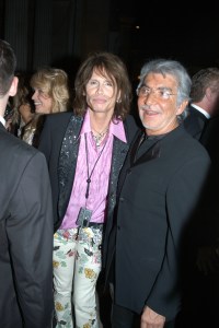 Steven Tyler and Roberto Cavalli attend the Costume Institute Benefit Gala at the Metropolitan Museum of Art in New York City in 2003.
