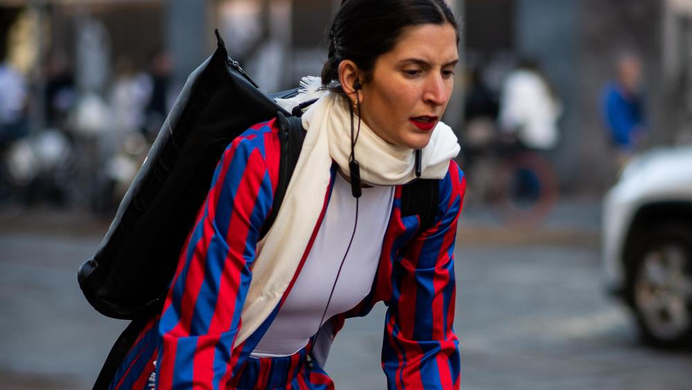 Street style at Salone del Mobile.Milan 2024.