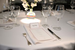 The scene at the Thom Browne dinner to celebrate Saks Beverly Hills Women’s Spring 2024 Collaboration.