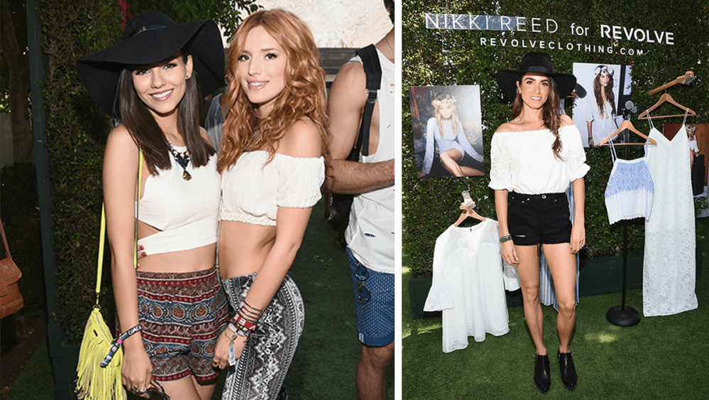Victoria Justice, Bella Thorne, Nikki Reed, first 2015 Revolve Festival