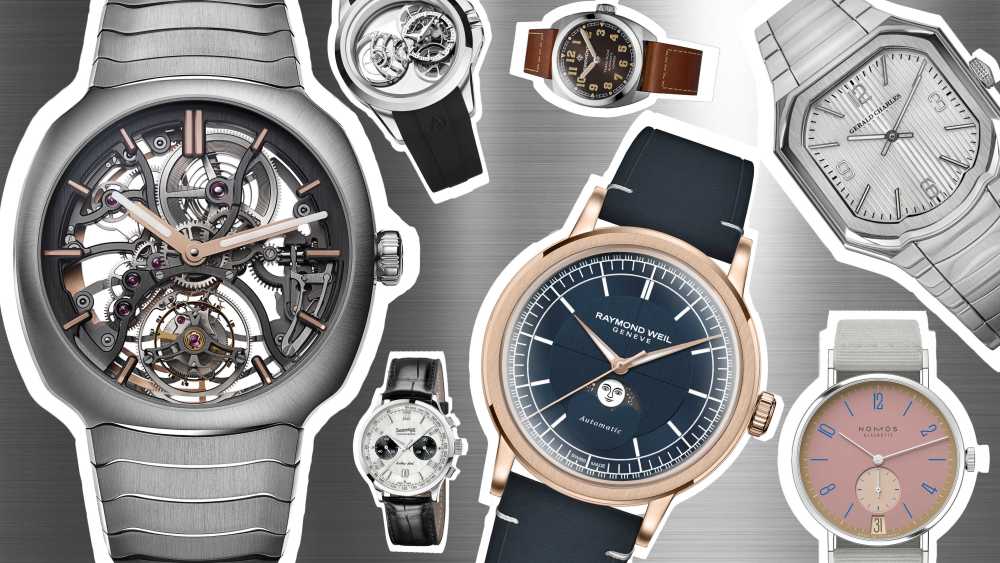 Watches and Wonders 2024 novelties by independent watchmakers H. Moser & Cie, Bremont, Raymond Weil, Nomos Glashütte, Gerald Charles, ArtyA, Eberhard & Co. and Norqain.