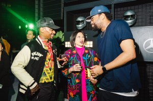 Mel D. Cole, Michelle Lee and Maxwell Osbourne