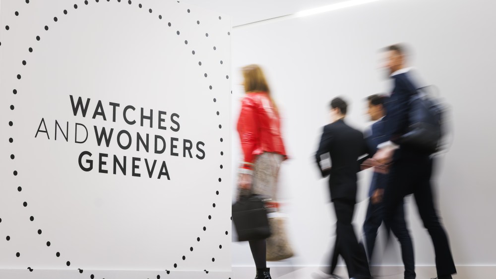 An ambiance shot of the 2024 edition of the Watches and Wonders fair, held between April 9 and 15.
