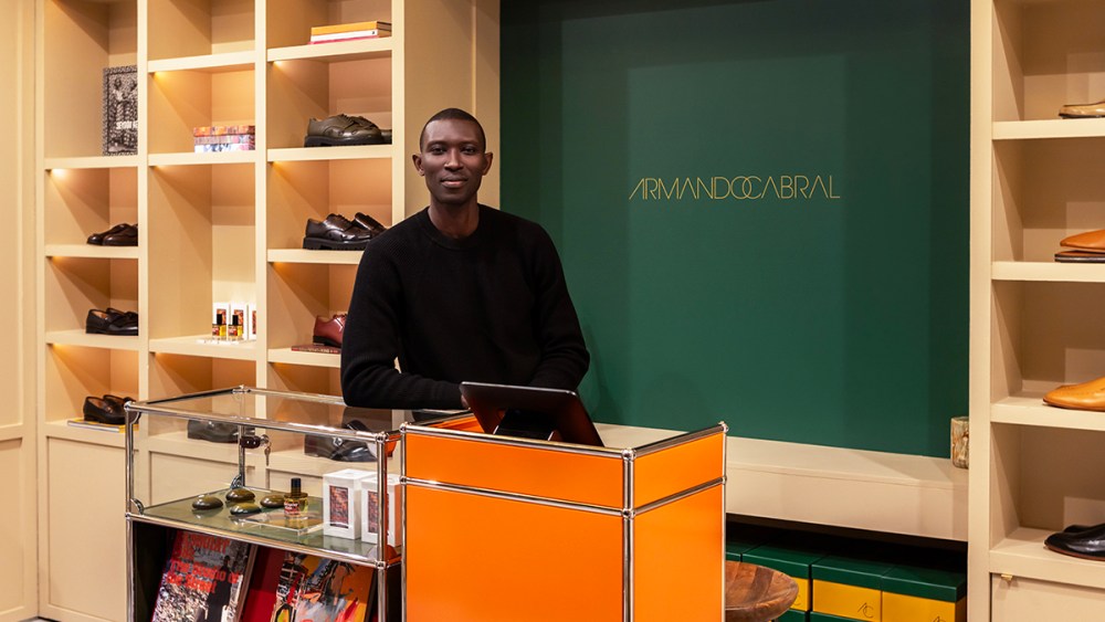 Armando Cabral, store, shoes, shoe store, model, designer, Rockefeller Center