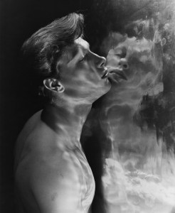 George Platt Lynes, Portrait of Herbert Bliss as Narcissus, 1952.