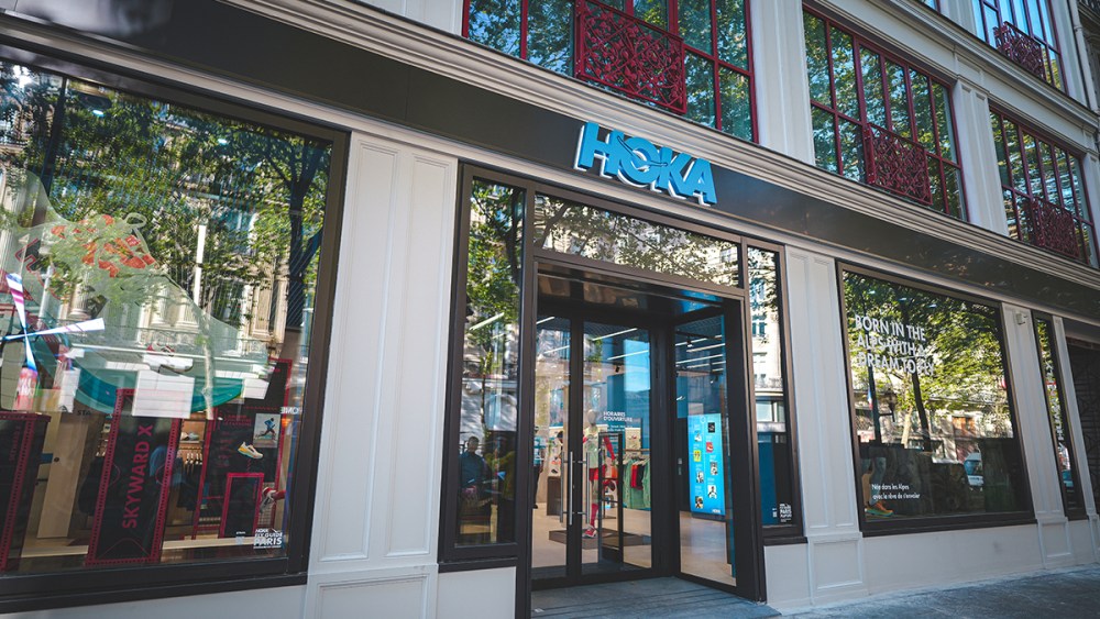Hoka, Paris, store, flagship, shoe store, running shoes, sneakers, sneaker store