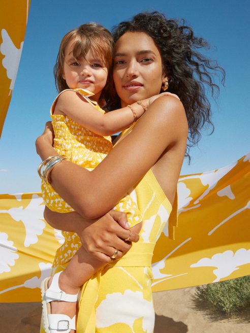 A look from the limited-edition Diane von Furstenberg collection for Target.
