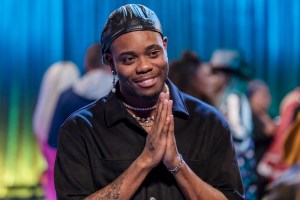 PROJECT RUNWAY -- Episode 2014 -- Pictured: Bishme Cromartie -- (Photo by: Zach Dilgard/Bravo via Getty Images)