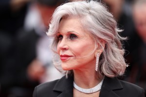 CANNES, FRANCE - MAY 14: Jane Fonda attends "Le Deuxième Acte" ("The Second Act") Screening & opening ceremony red carpet at the 77th annual Cannes Film Festival at Palais des Festivals on May 14, 2024 in Cannes, France. (Photo by Vittorio Zunino Celotto/Getty Images)