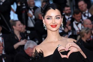 CANNES, FRANCE - MAY 19: Mahlagha Jaberi attends the "Horizon: An American Saga" Red Carpet at the 77th annual Cannes Film Festival at Palais des Festivals on May 19, 2024 in Cannes, France. (Photo by Pascal Le Segretain/Getty Images)