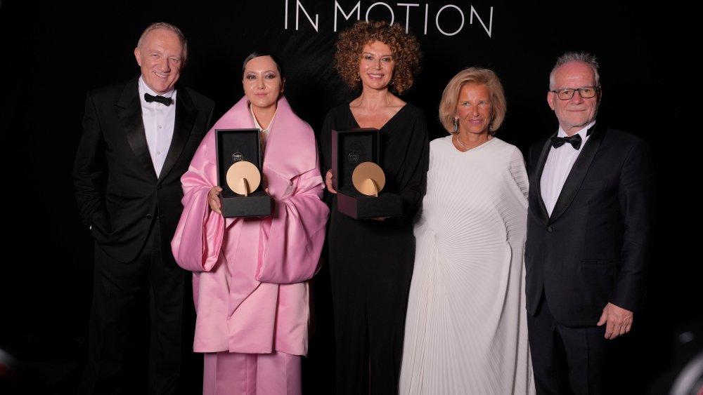 François-Henri Pinault, Amanda Nell Eu, Donna Langley, Iris Knobloch, and Thierry Fremaux