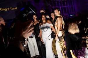 Irina Shayk, Paloma Elsesser, Adwoa Aboah and Emily Ratajkowski at the The King's Trust gala held at Cipriani South Street on May 2, 2024 in New York, New York.