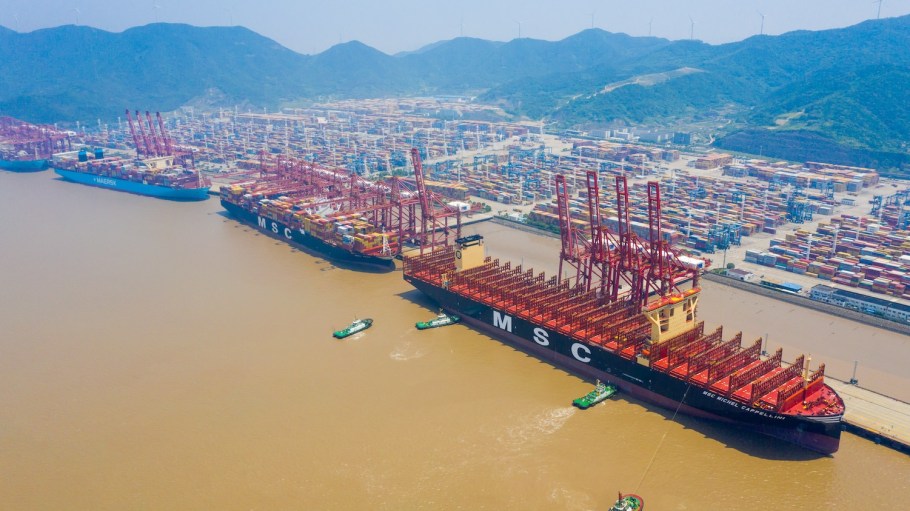 Demand for container shipping imports from China into Mexico skyrocketed 60 percent in January 2024 compared to just 12 months prior, according to data from Container Trades Statistics.