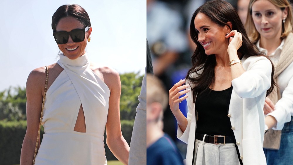Meghan Markle in 2024 and 2023, California, royals, style, Heidi Merrick, Staud