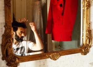 Morgan Spector gets ready for the Met Ball with Willy Chavarria