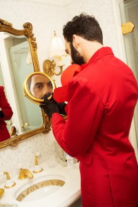 Morgan Spector gets ready for the Met Ball with Willy Chavarria