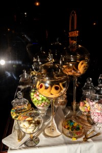 The scene at the UTA Pre-Met Sunday Soiree