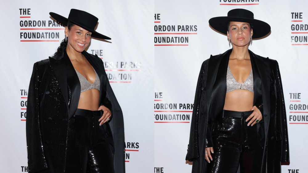 Alicia Keys onstage during The Gordon Parks Foundation's Annual Awards Dinner And Auction Celebrating The Arts & Social Justice at Cipriani 42nd Street on May 21, 2024 in New York City.  (Photo by Noam Galai/Getty Images for The Gordon Parks Foundation)