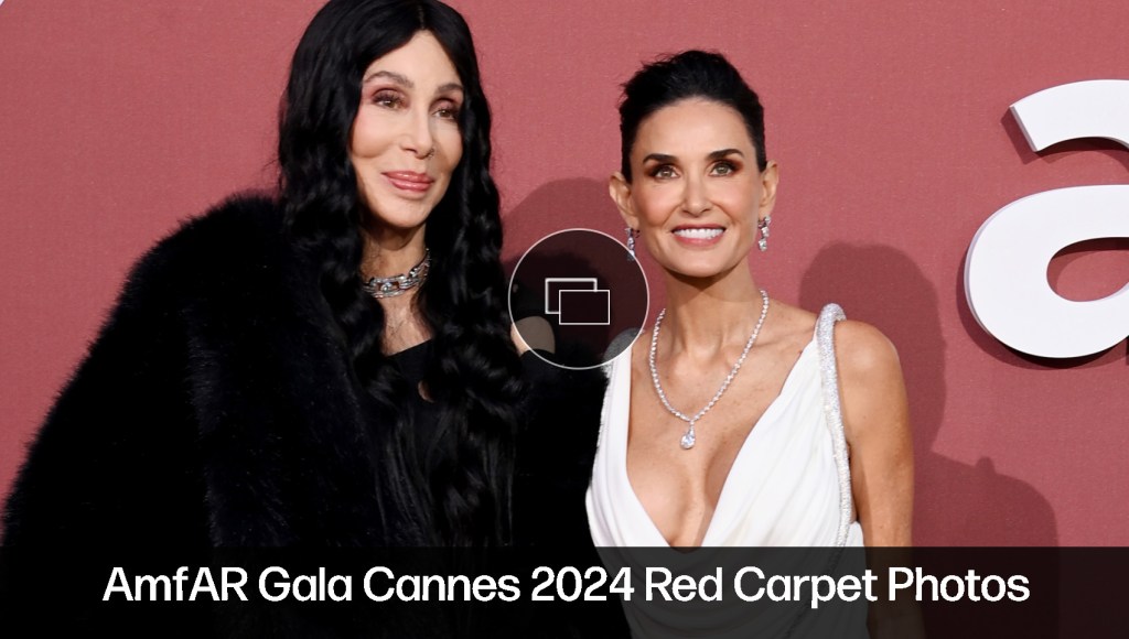 amfar red carpet gala 2024 cannes film festival red carpet