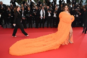 Deepti Sadhwani at "The Second Act" screening & Opening Ceremony Red Carpet at the 77th Cannes Film Festival held at the Palais des Festivals on May 14, 2024 in Cannes, France.