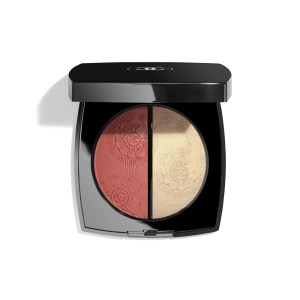Chanel Jardin Imaginaire Blush and Highlighter Duo in Gold and Peach