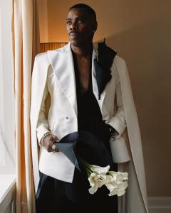 Colman Domingo gets ready for the Met Ball 2024.