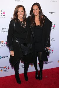 NEW YORK, NEW YORK - APRIL 06:  Designer Donna Karan (L) and her daughter Gaby Karan attend Tina Brown's 7th Annual Women In The World Summit Opening Night at David H. Koch Theater at Lincoln Center on April 6, 2016 in New York City.  (Photo by Jemal Countess/Getty Images)