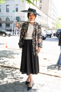 Street style at Frederick Law Olmstead Awards Luncheon 2024