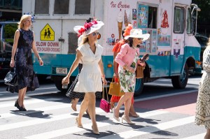Street style at Frederick Law Olmstead Awards Luncheon 2024