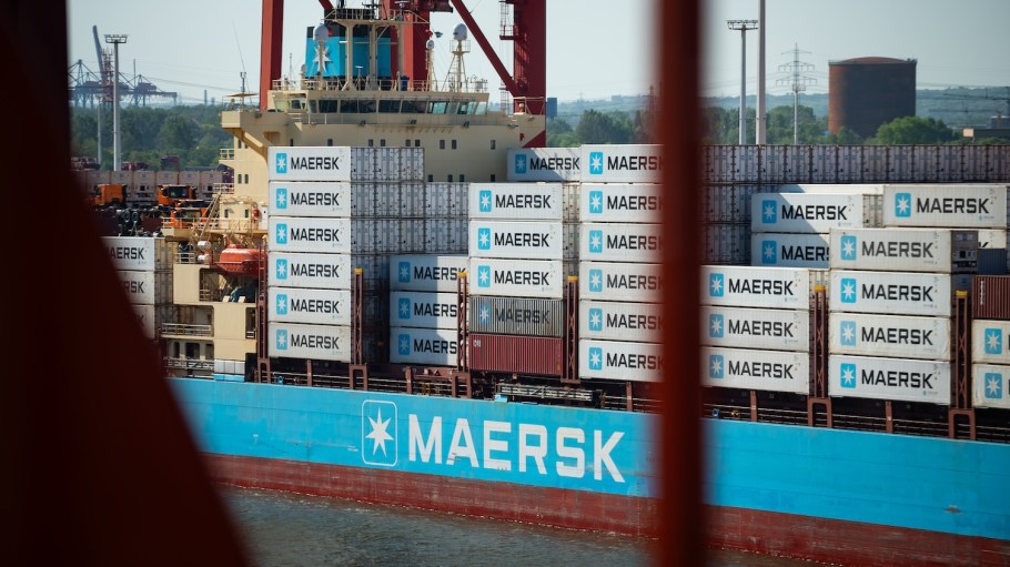 The container shipping giant also now anticipates total container volume growth to be in the upper end of its previously expected 2.5-percent-to-4.5-percent range.