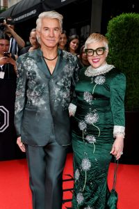 Baz Luhrmann and Catherine Martin at The Mark Hotel before the 2024 Met Gala