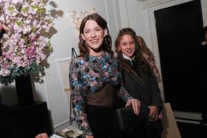 Riley Keough at the Carlyle Hotel before the 2024 Met Gala.