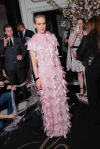 Sarah Paulson at The Carlyle Hotel before the 2024 Met Gala