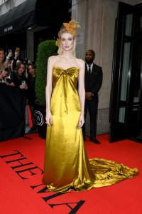 Elizabeth Debicki in Dior Haute Couture at The Mark Hotel before the 2024 Met Gala