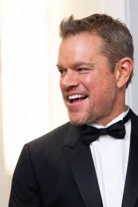 Matt Damon at The Mark Hotel before the 2024 Met Gala