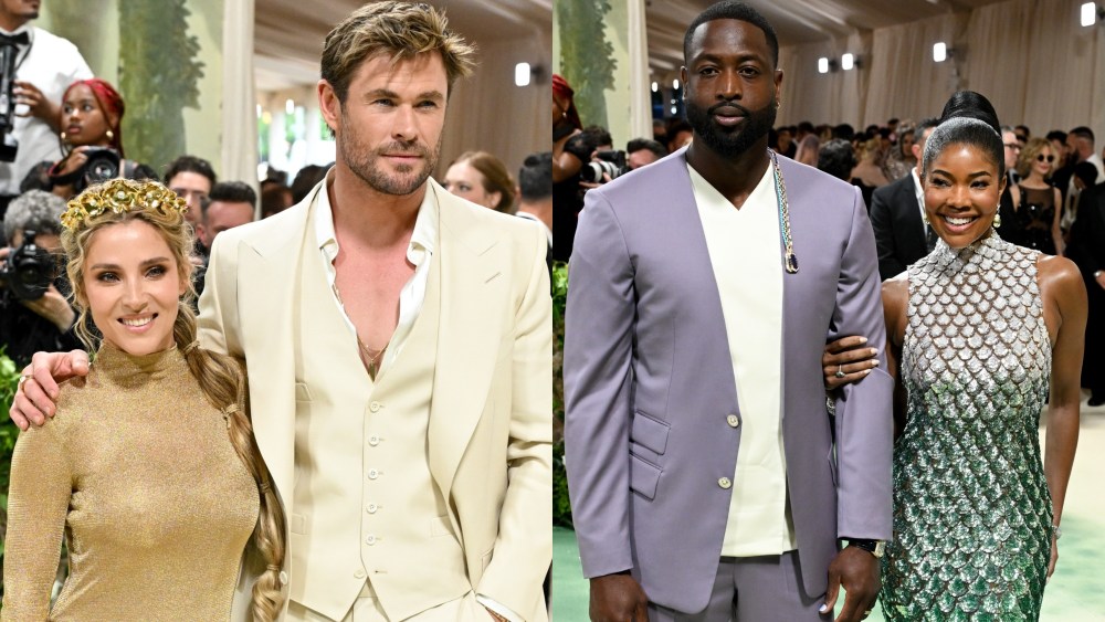elsa pataky, chris hemsworth, dwyane wade, gabriellen union, met gala