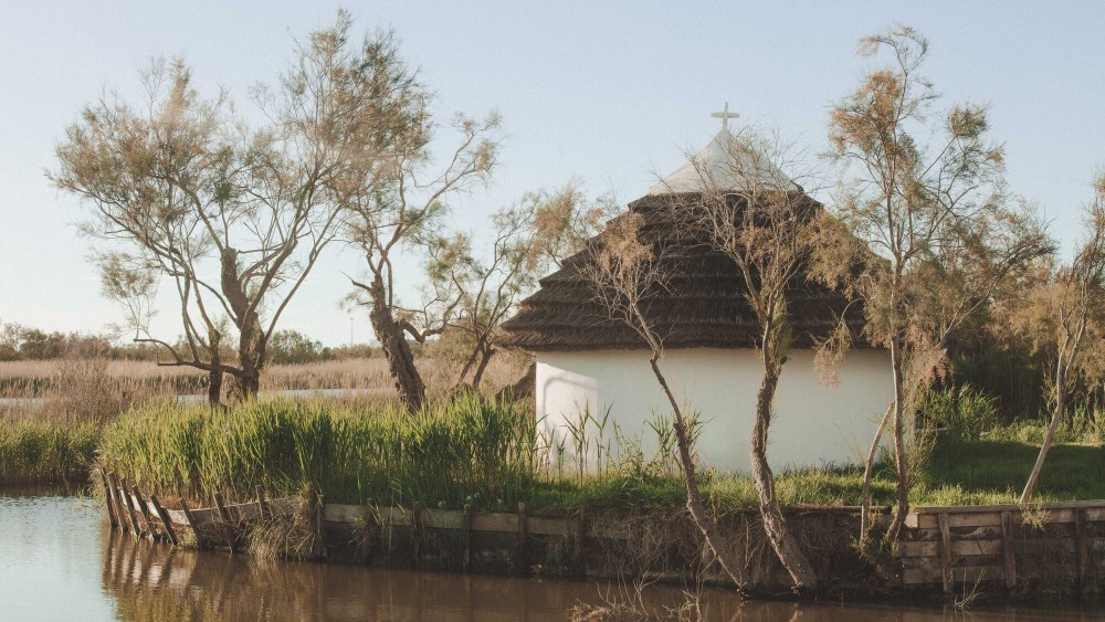 The 10-acre property of Les Bains Gardians in the Camargue Regional Nature Park feature 48 gardian cottages.